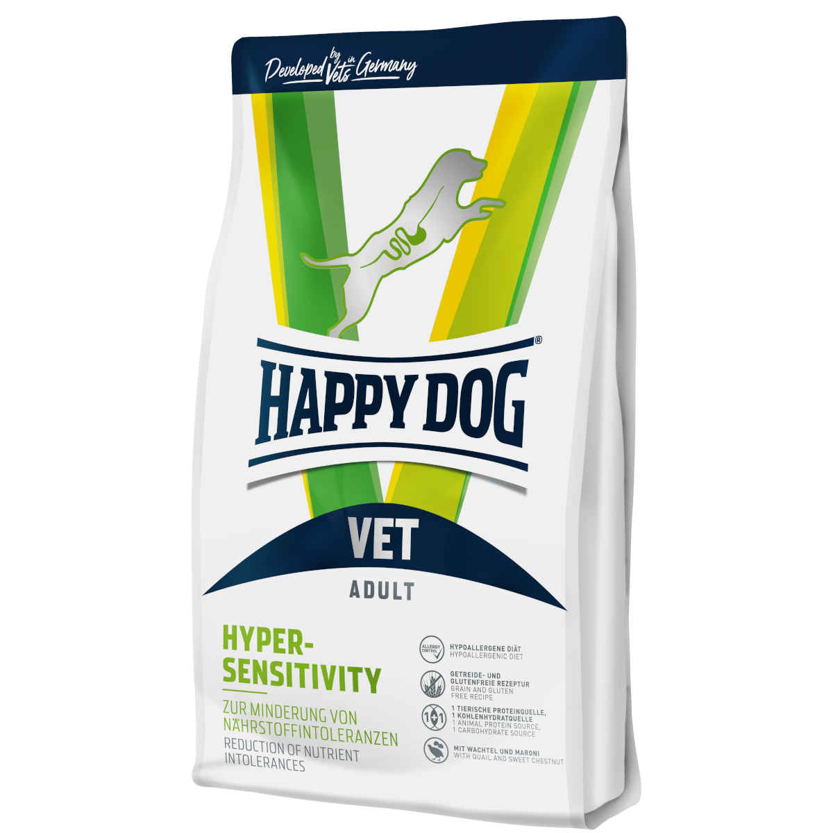 Happy Dog Vet Diet przepiórka z kasztanem adult 1 kg