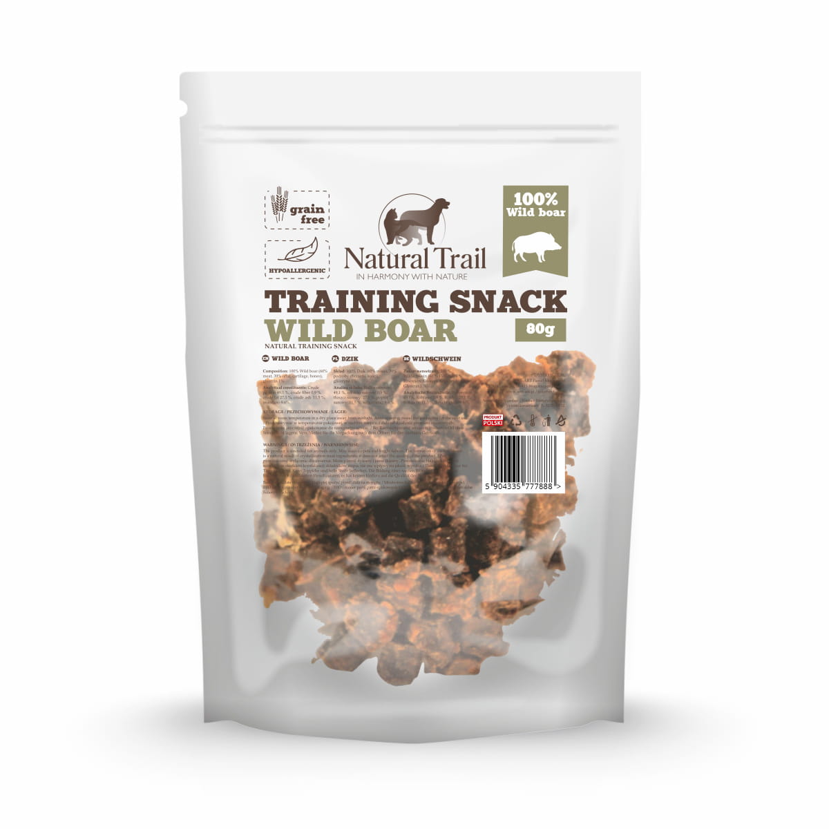 Natural Trail Training Snack dziczyzna 80 g