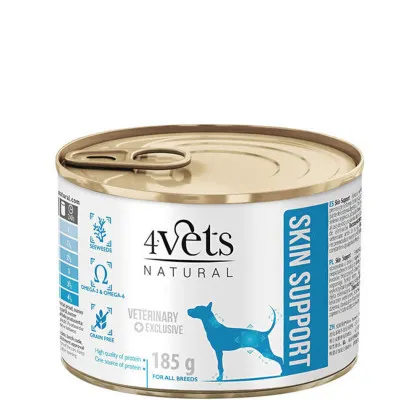 4Vets Natural Skin Support indyk 185 g