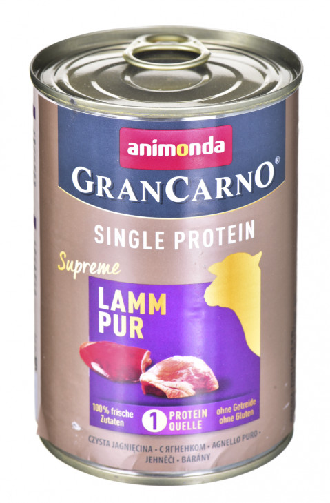 Animonda GranCarno Single Protein jagnięcina adult 400 g