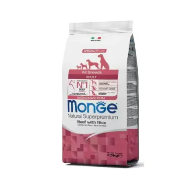 Monge Monoprotein wołowina adult 2,5 kg