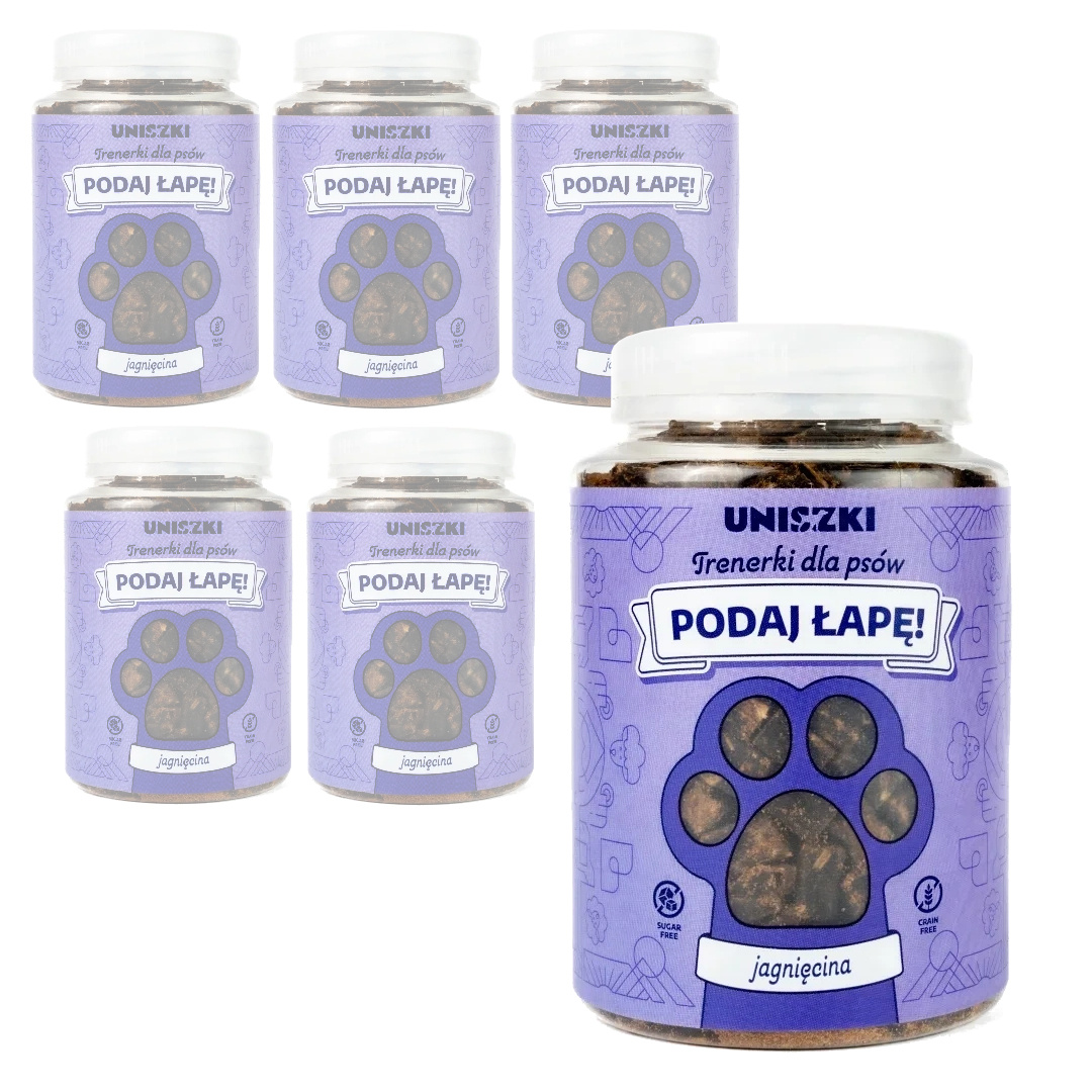 Uniszki Trenerki jagnięcina 150 g × 6