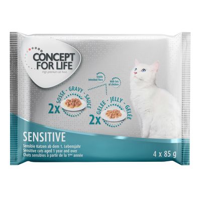 Concept for Life Sensitive Sterilised w sosie adult 85 g × 4