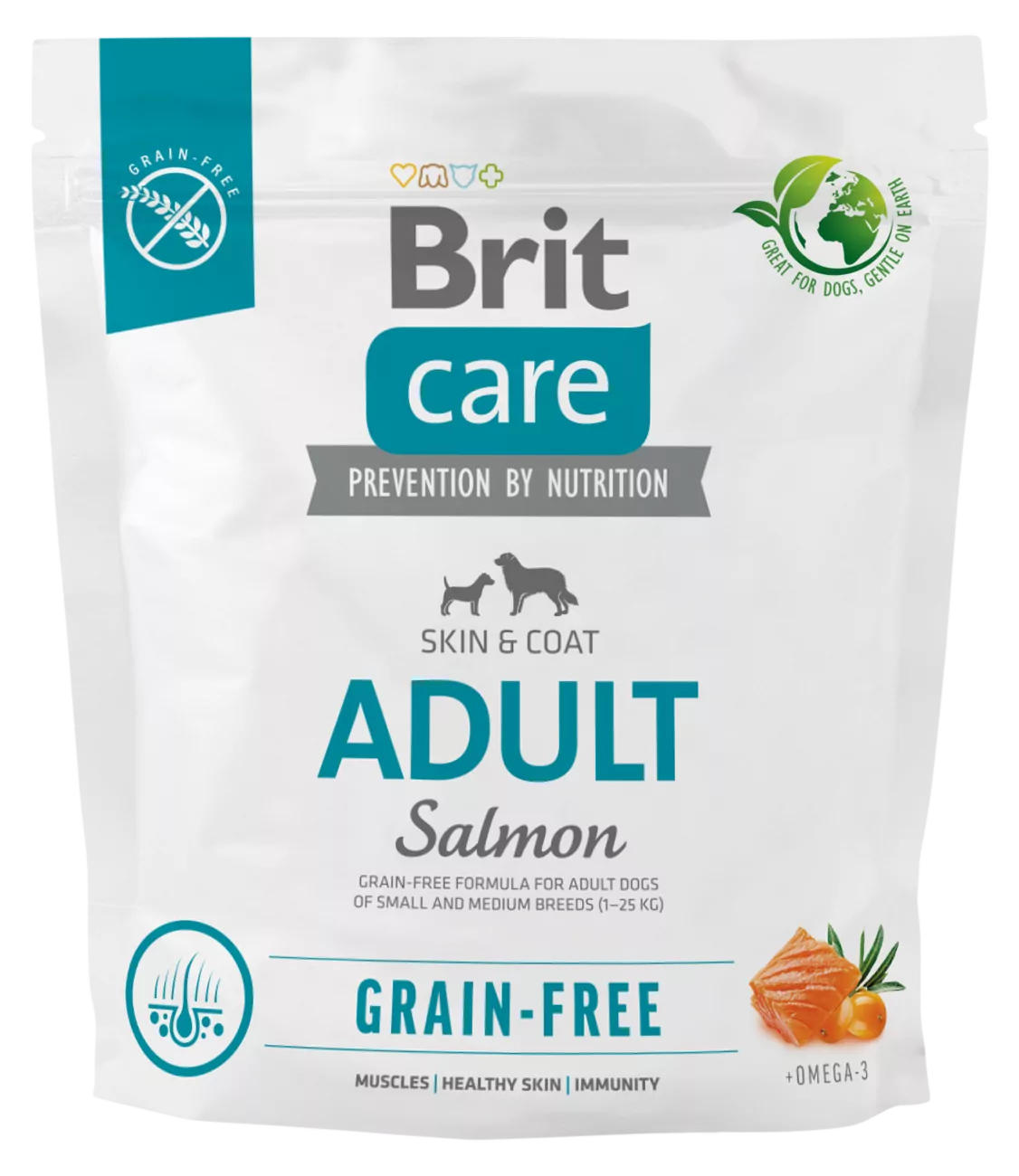 Brit Care łosoś adult 1 kg