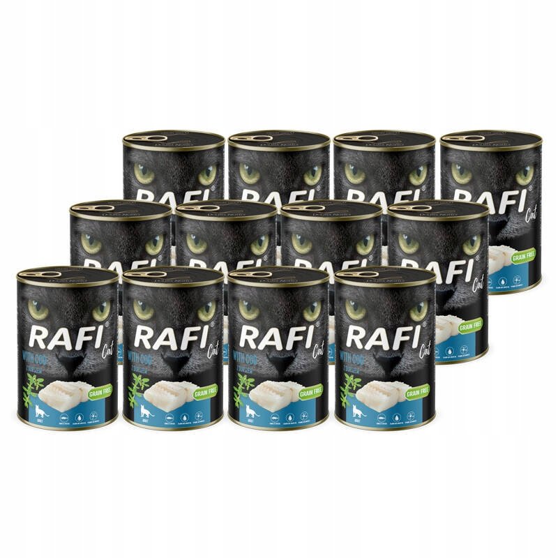 Rafi dorsz w sosie adult 400 g × 12