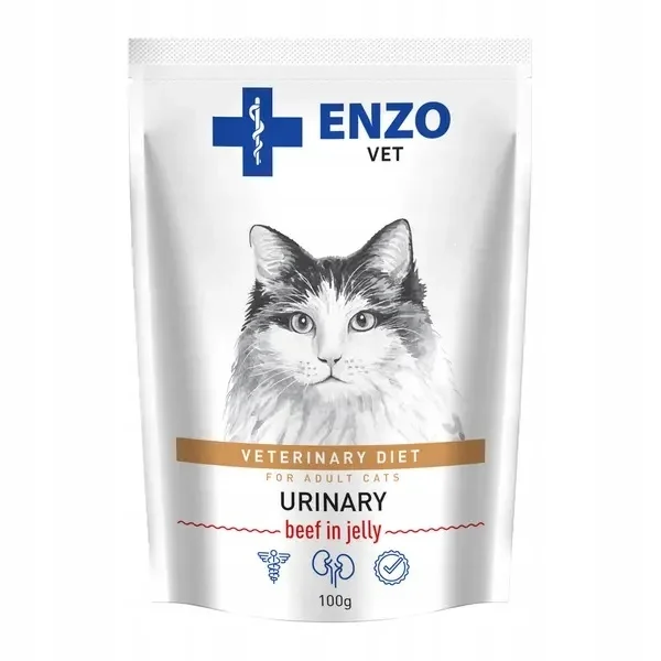 Enzo Vet Veterinary Diet Urinary wołowina w galaretce adult 100 g
