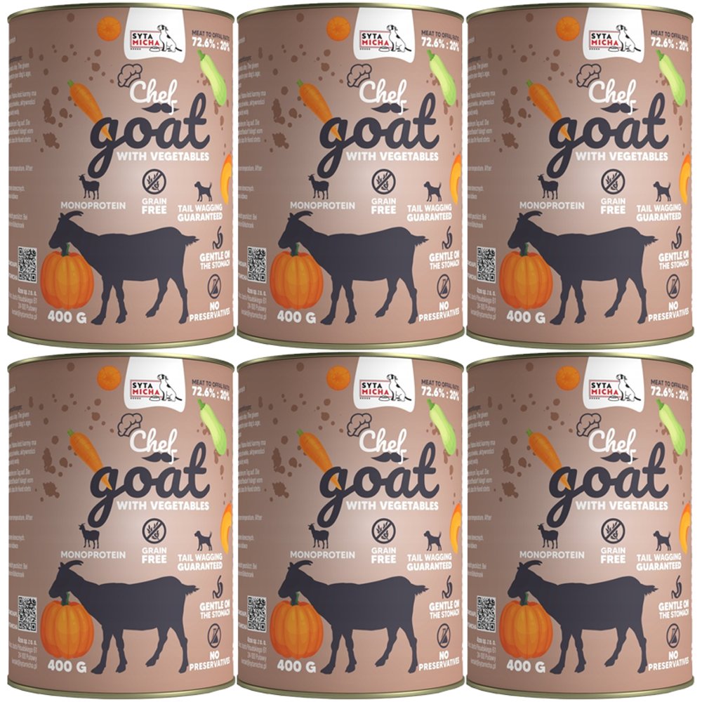 Syta Micha CHEF kozina 400 g × 6