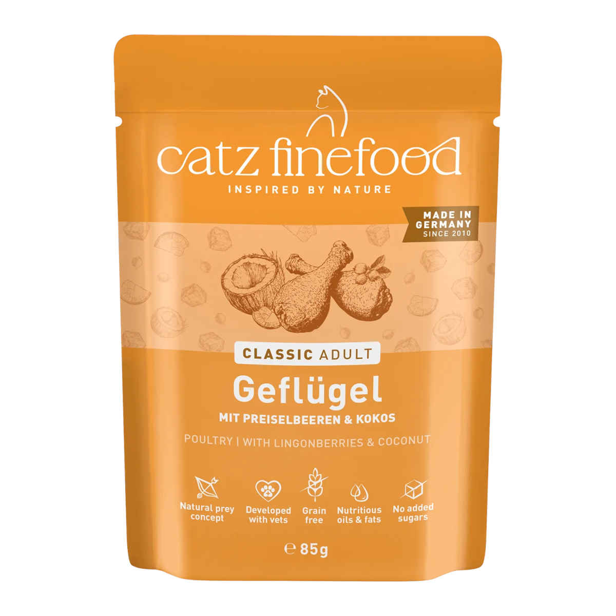 Catz Finefood Classic drób adult 85 g