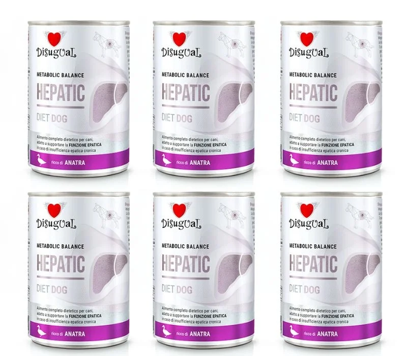 Disugual Hepatic kaczka 400 g × 6
