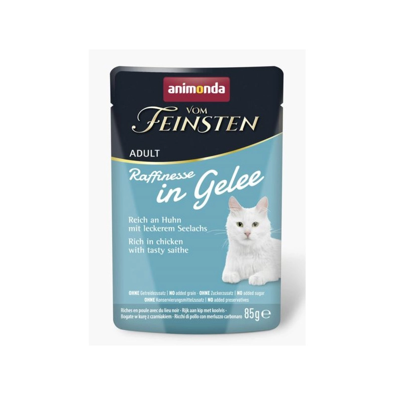 Animonda Vom Feinsten Raffinesse czarniak, kurczak w galaretce adult 85 g