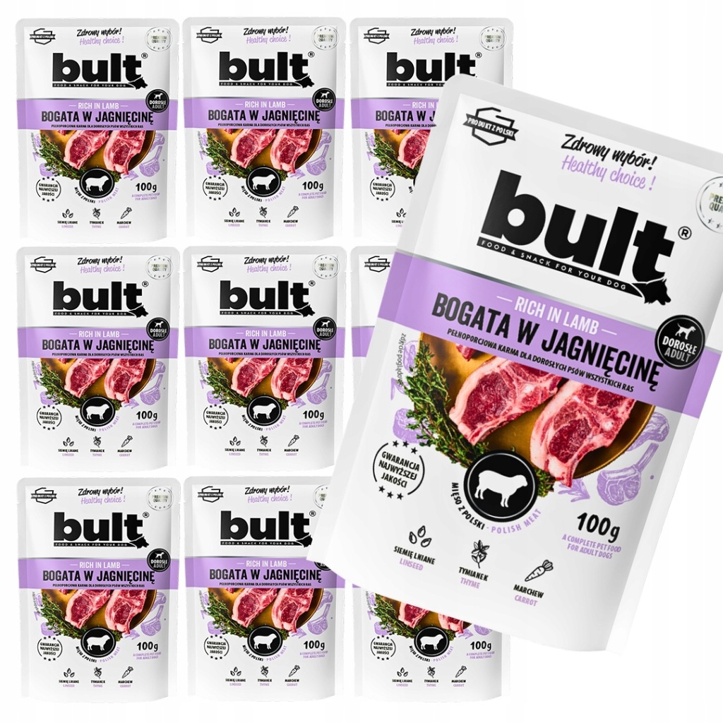 Bult jagnięcina 100 g × 10