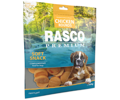 Rasco Premium Soft Snack kurczak 500 g