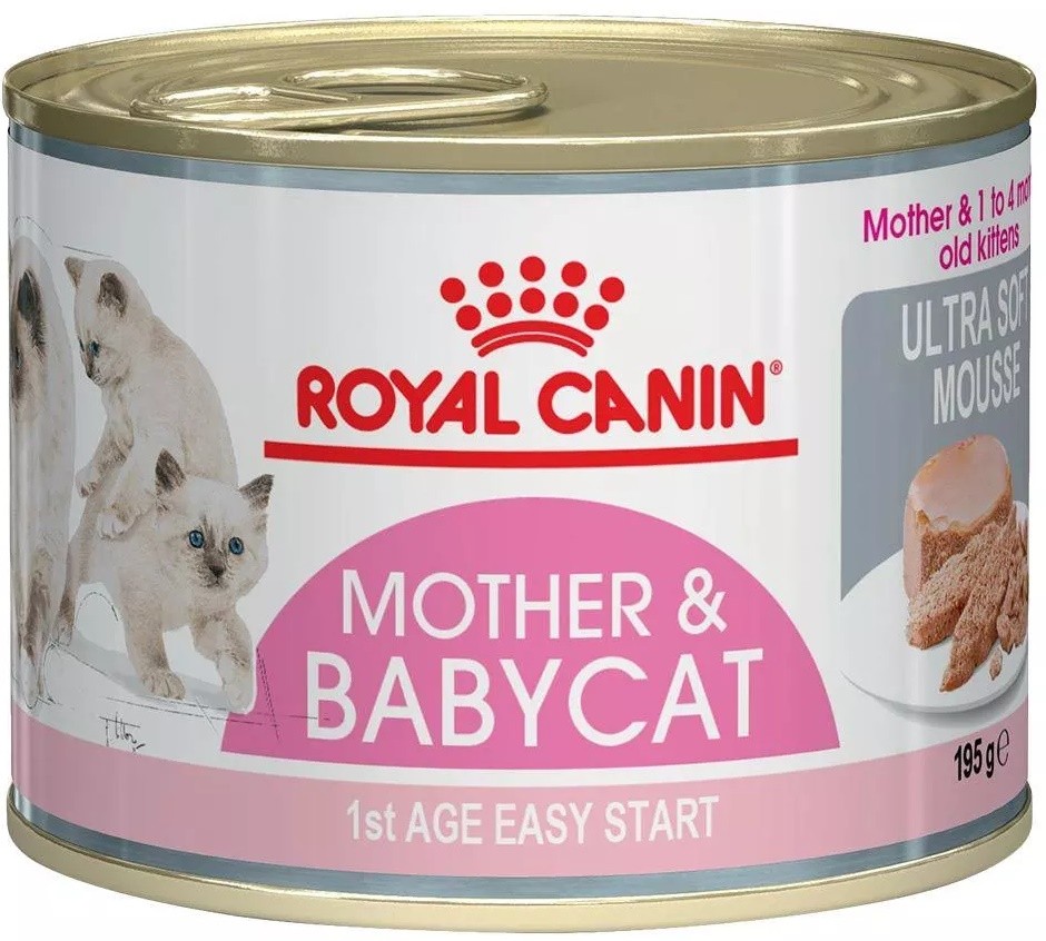 Royal Canin Mother & Babycat pasztet kitten 195 g