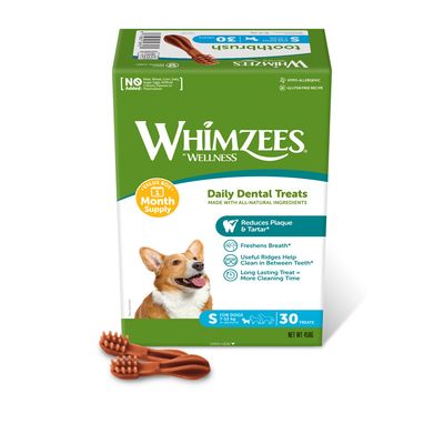 Whimzees Monthly Toothbrush Box małe rasy