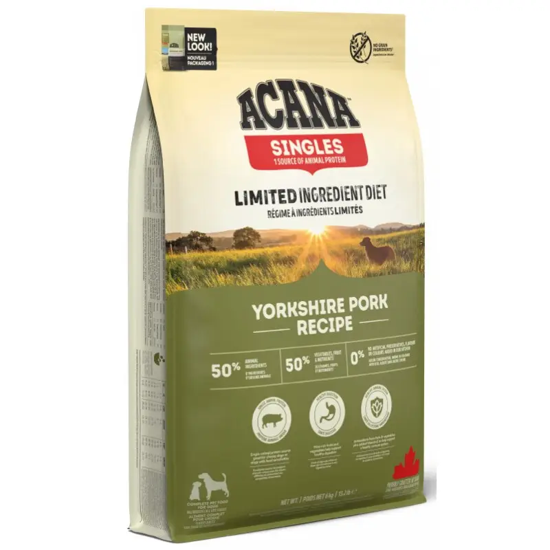Acana Singles wieprzowina 11,4 kg × 2