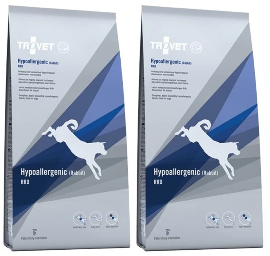 Trovet Hypoallergenic królik 12.5 kg × 2