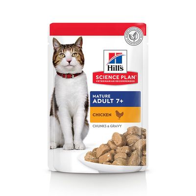 Hill's Science Plan kurczak w sosie senior 85 g × 12