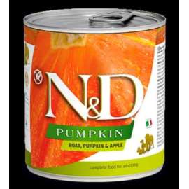 Farmina N&D Pumpkin dzik, jabłko adult 285 g