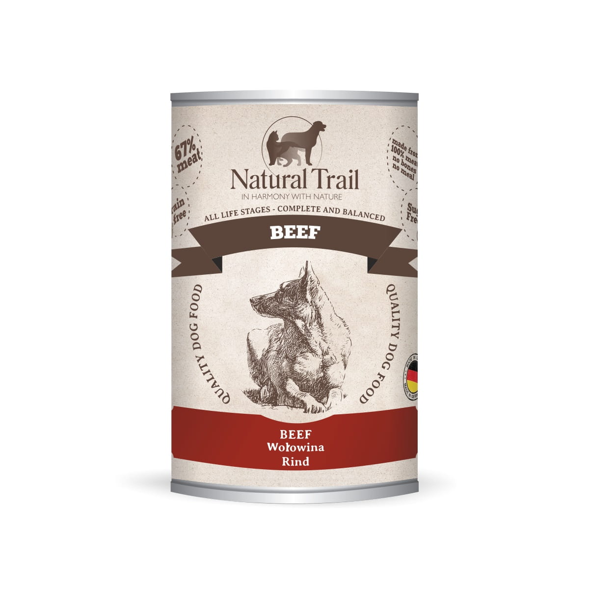 Natural Trail Mono wołowina 400 g