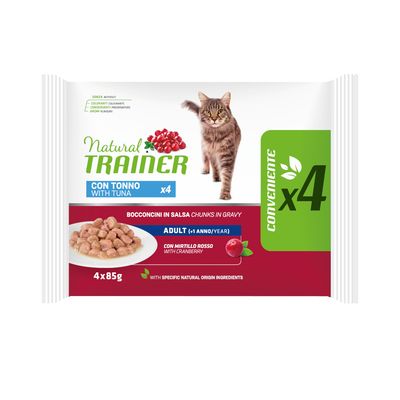 Trainer tuńczyk w sosie adult 85 g × 4
