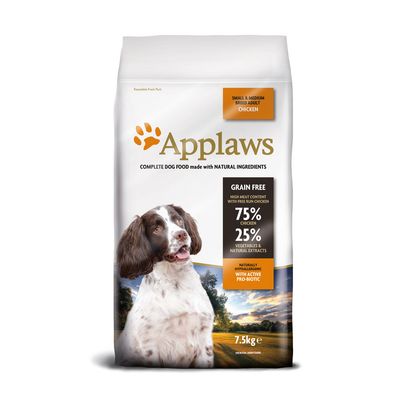 Applaws kurczak adult małe rasy, średnie rasy 7.5 kg × 2