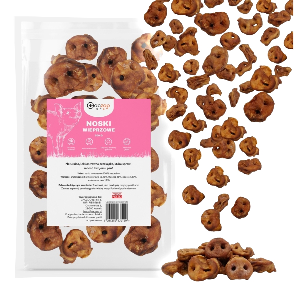 Gaczoo noski wieprzowe 500 g