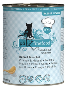 Catz Finefood Ragout kurczak i omułek z dynią w sosie 380 g