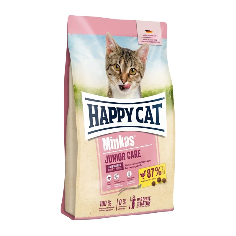Happy Cat Minkas drób kitten 10 kg