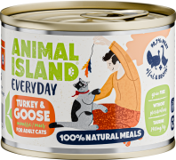 Animal Island Everyday Sensitive indyk, gęś pasztet adult 200 g