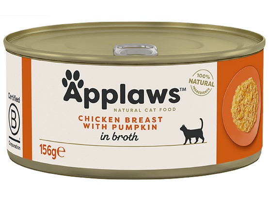 Applaws Natural Cat Food kurczak z dynią w sosie adult 156 g