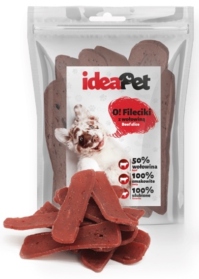 IdeaPet Fileciki wołowina 500 g