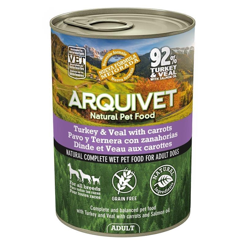 Arquivet cielęcina, indyk adult 400 g
