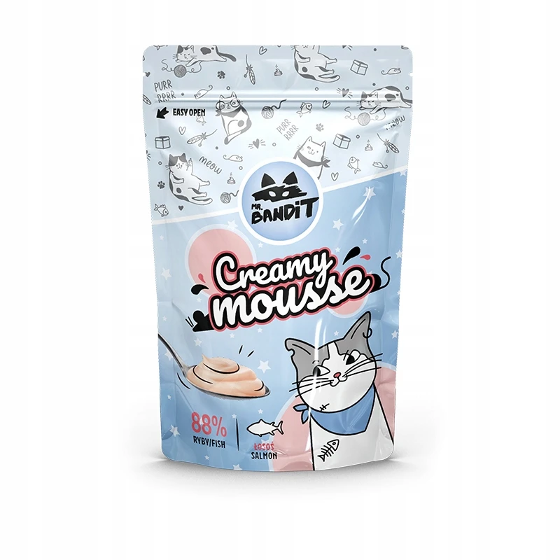 Mr. Bandit Creamy Mousse łosoś pasztet 60 g