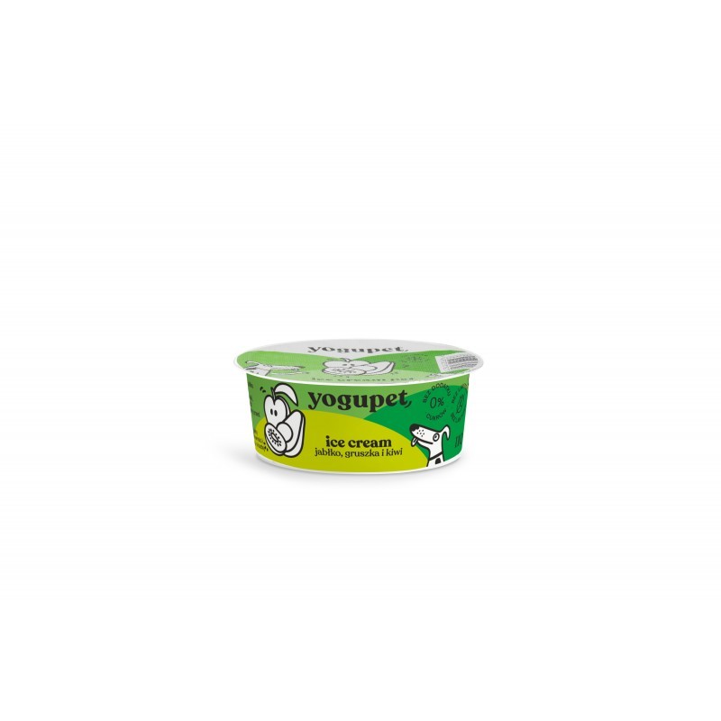 Yogupet Green Ice gruszka, jabłko, kiwi 110 g
