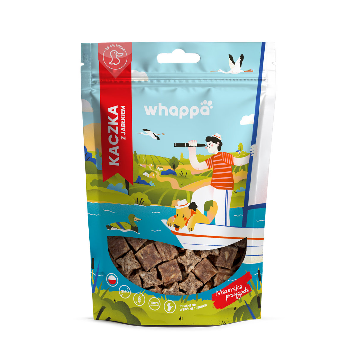 Whappa kaczka z jabłkiem 70 g