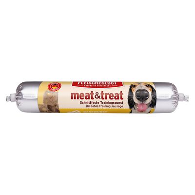 Fleischeslust Meat & Treat kurczak, ser 80 g