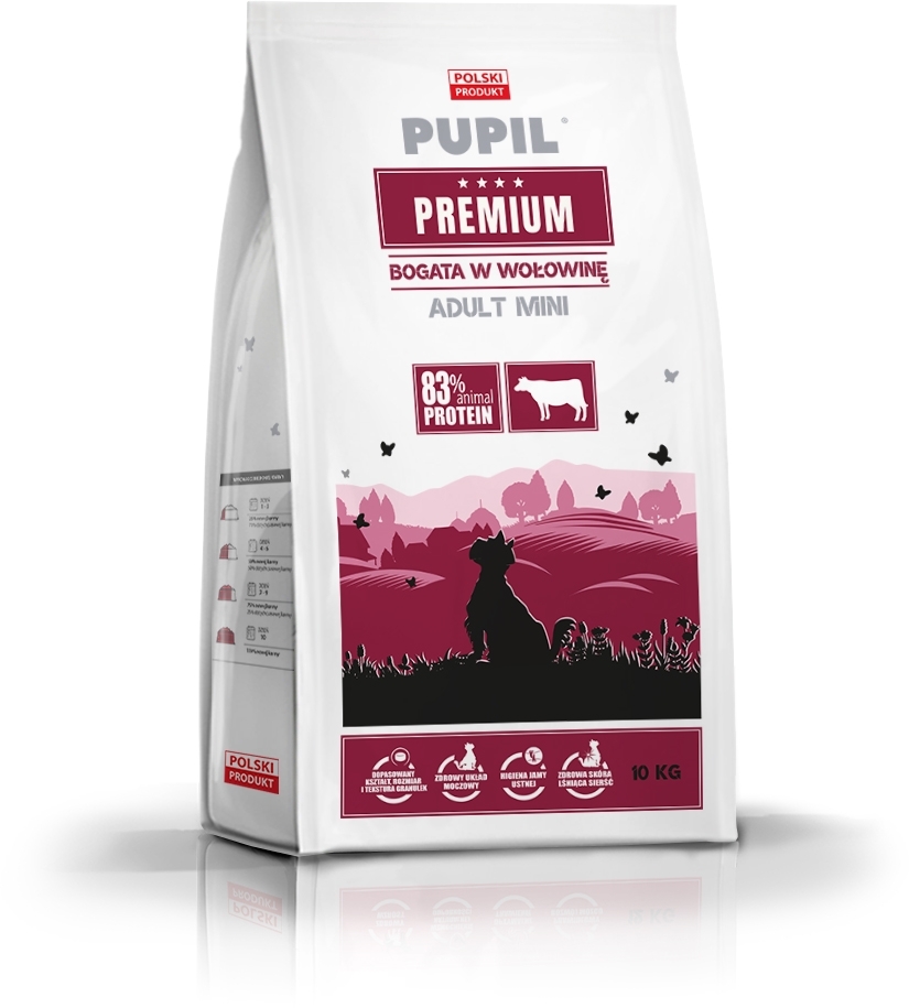 Pupil Premium wołowina adult małe rasy 10 kg