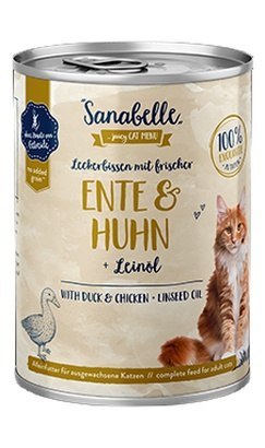 Sanabelle kaczka, kurczak 195 g
