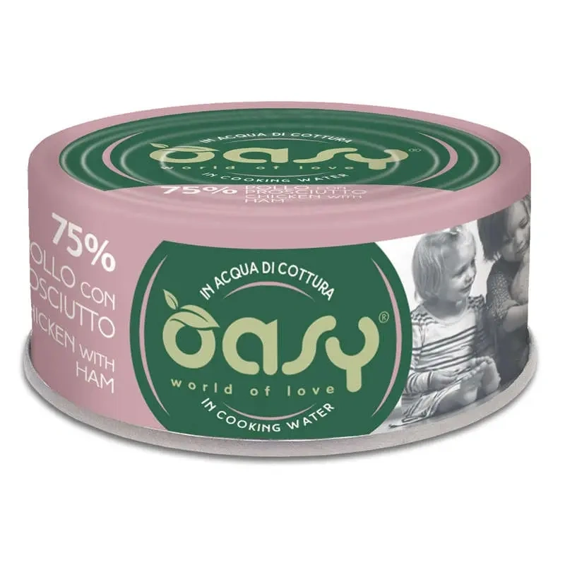 Oasy More Love kurczak, wieprzowina w sosie adult 70 g