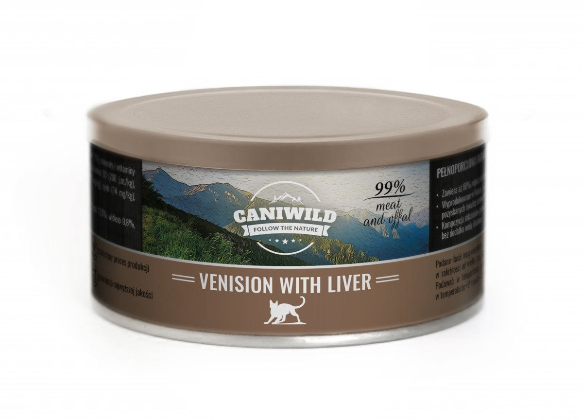 Caniwild Sensitive dziczyzna, wątróbka pasztet 300 g