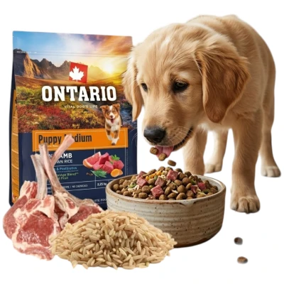 Ontario jagnięcina puppy średnie rasy 2,25 kg