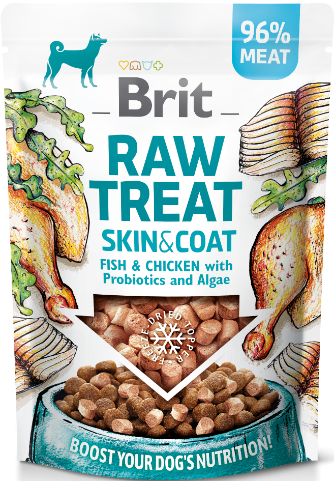 Brit Raw Treat kurczak, ryba 40 g