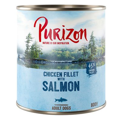 Purizon łosoś adult 800 g × 6