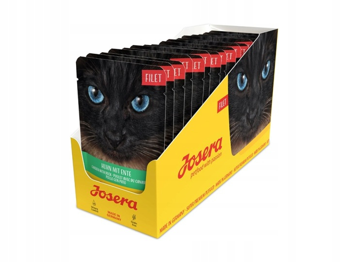 Josera Filet Digestive Sensitive Urinary kaczka, kurczak kawałki adult 70 g × 16