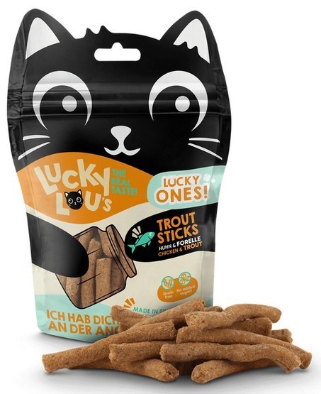 Lucky Lou Lucky Ones kurczak, pstrąg 50 g