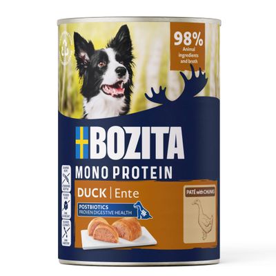 Bozita Dog Pate kaczka 400 g × 6