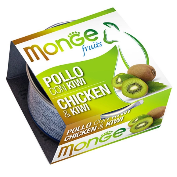 Monge Fruits kurczak z kiwi w sosie adult 80 g