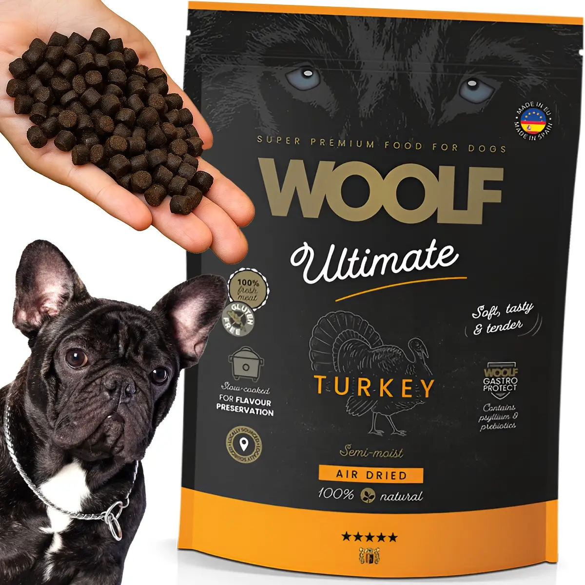 Woolf Ultimate Soft indyk adult 1 kg
