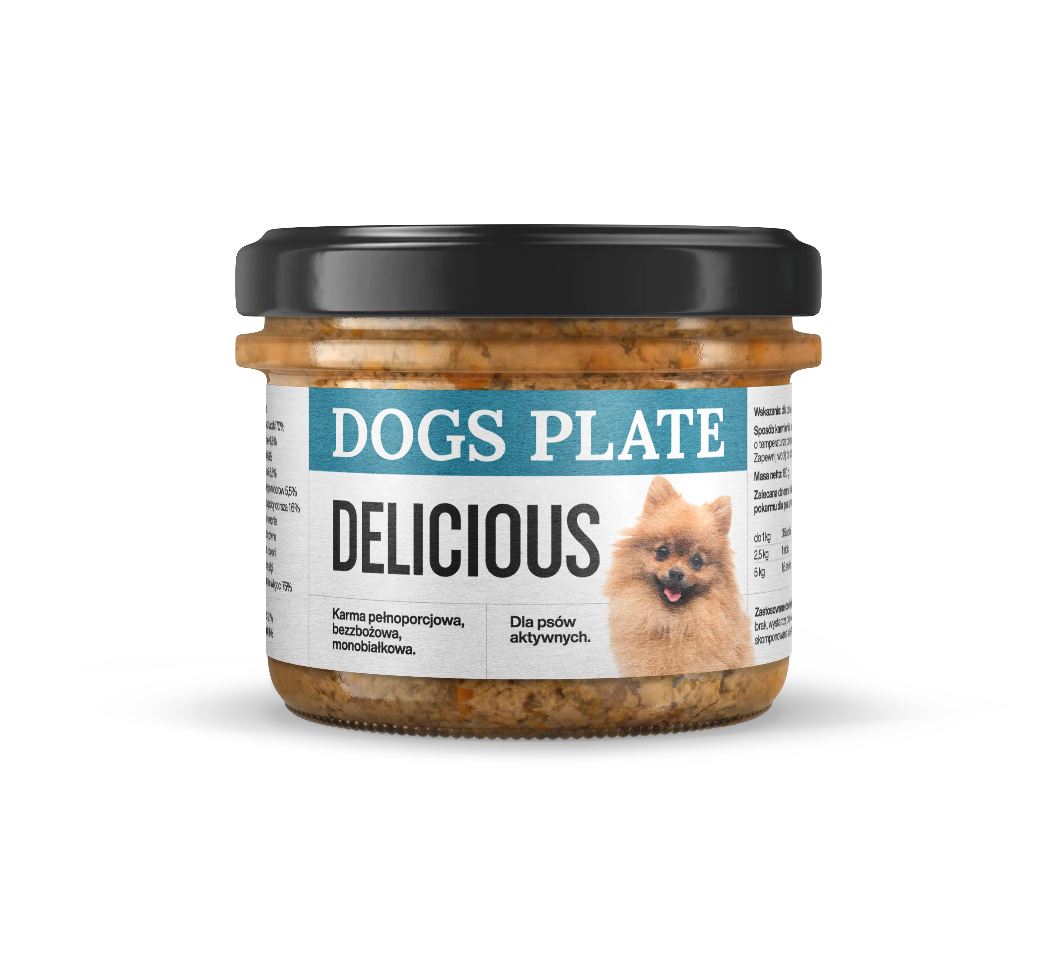 Dogs Plate Delicious kaczka 180 g