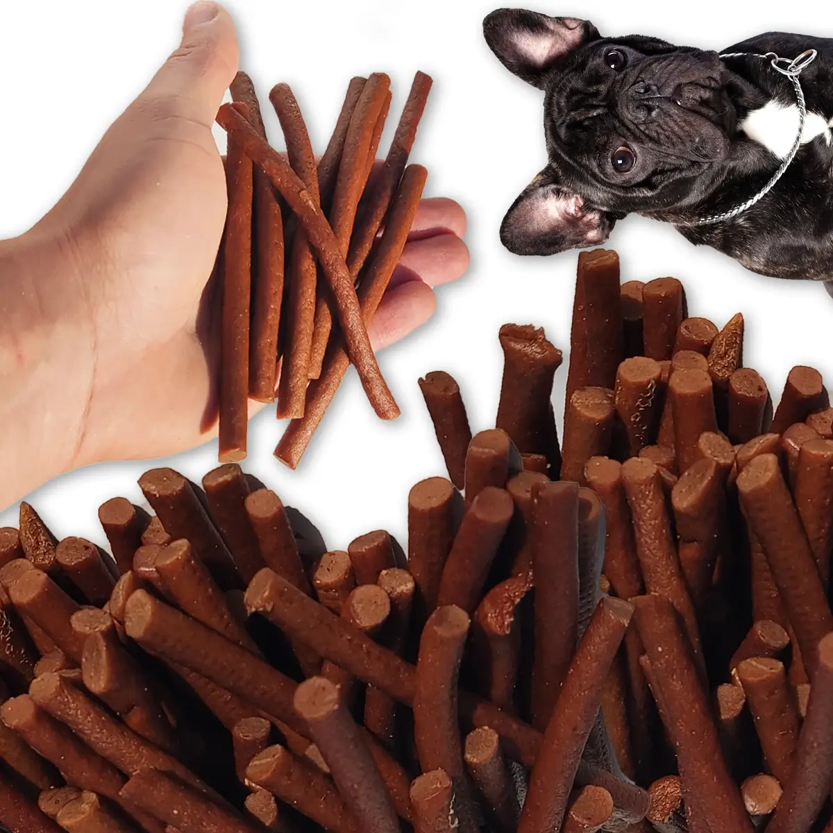 ZooPoint Snacks kabanosy wołowe 500 g